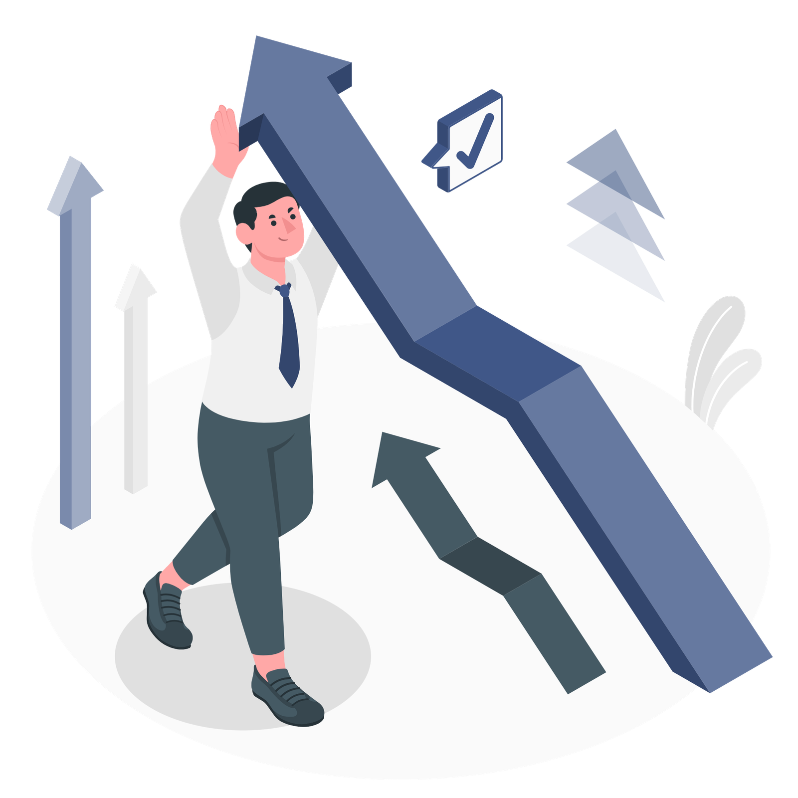 Directing the arrow up-amico