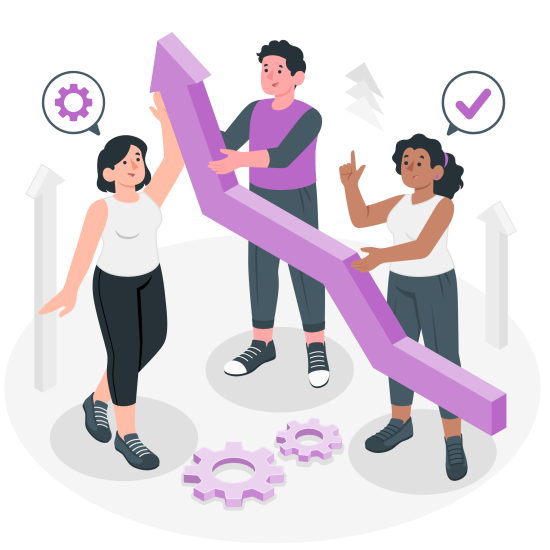 Holding the arrow-amico